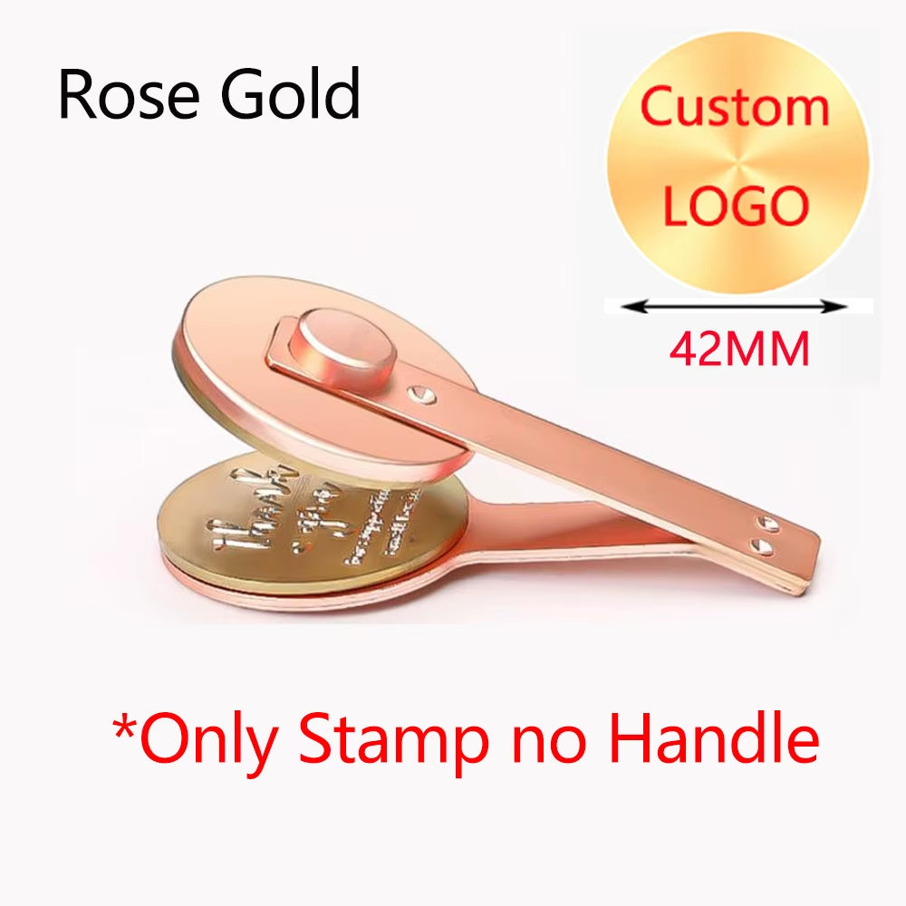 Embosser Stamp LOGO Customized Wedding Library Book Private Seals Customization Envelope Party Invitation Embossing Stamps DIY