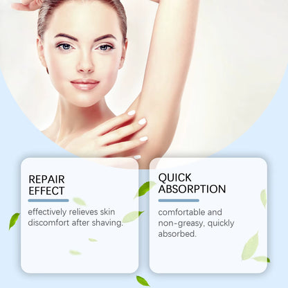 Underarm after Shave Soothing Roller Moisturizing Relieve Armpit Skin Pain Discomfort Reduce Redness Improve Dullness Quick-Dry