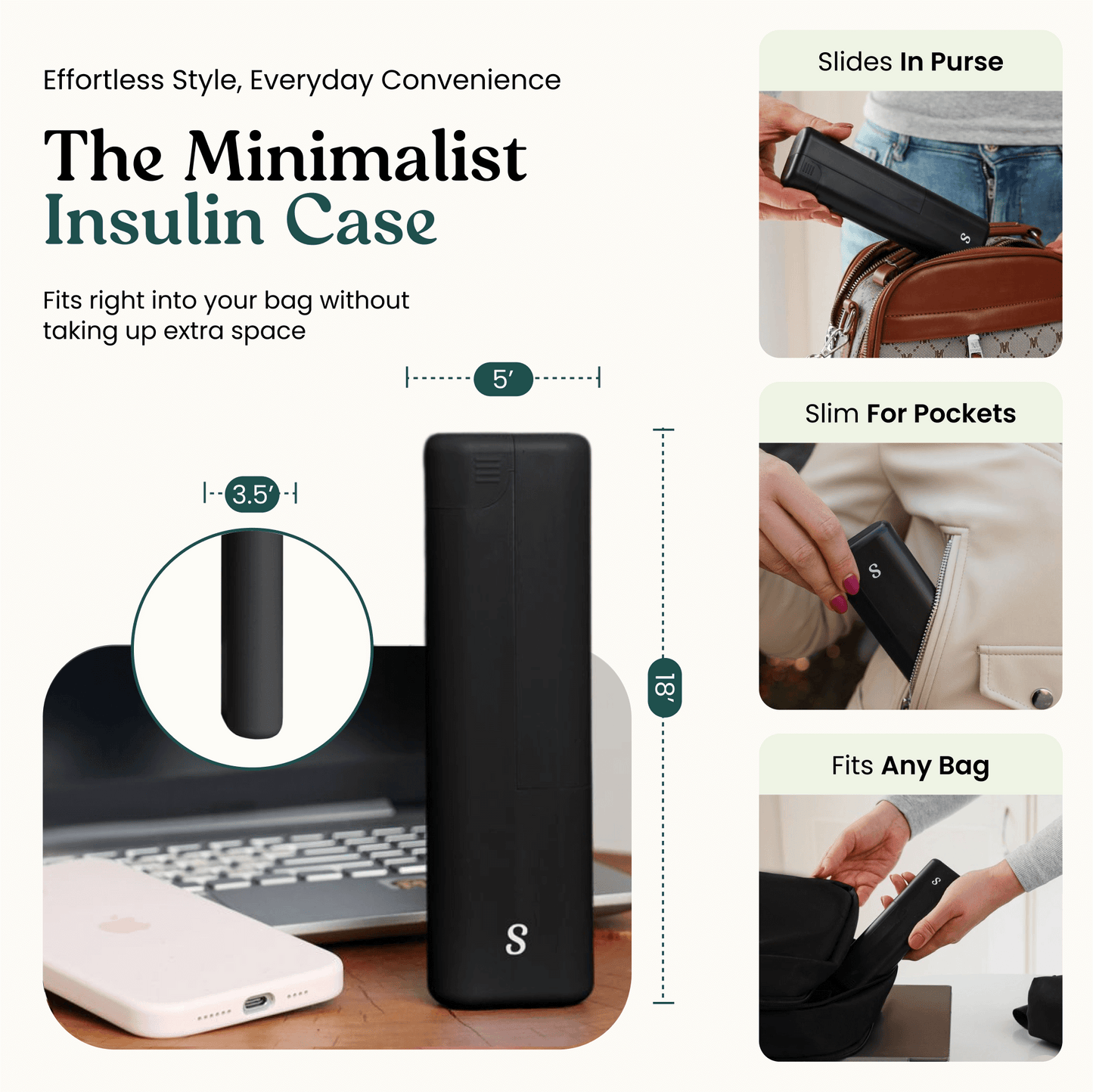 Dailyease Insulin Pen Case - Stylish Protection and Smart Organization for Your Diabetes Management