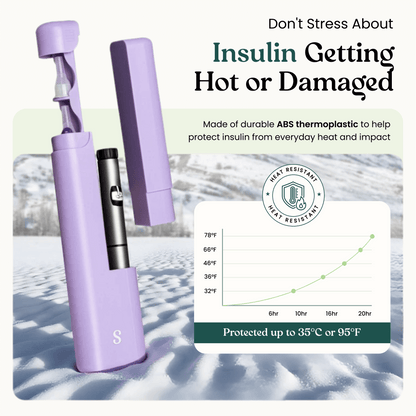 Dailyease Insulin Pen Case - Stylish Protection and Smart Organization for Your Diabetes Management