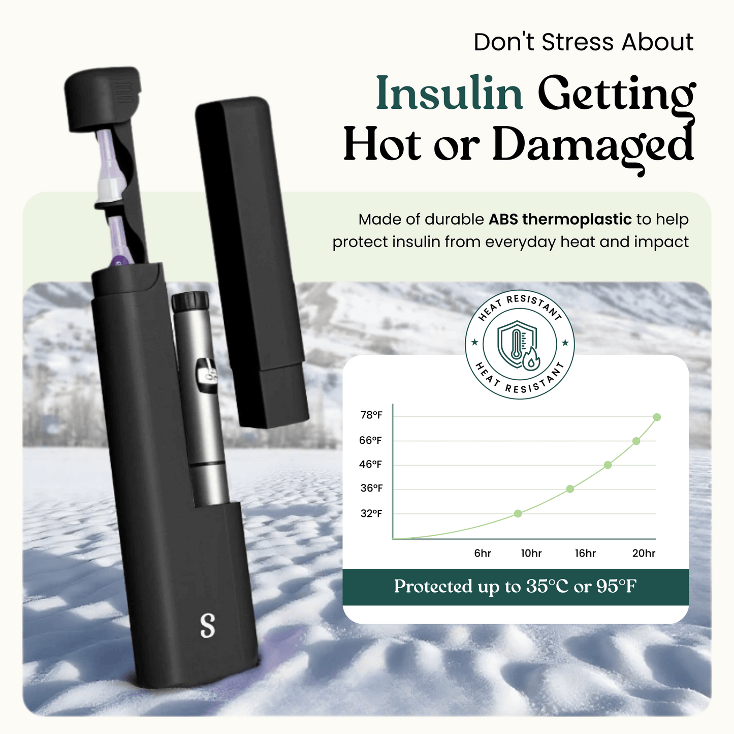 Dailyease Insulin Pen Case - Stylish Protection and Smart Organization for Your Diabetes Management