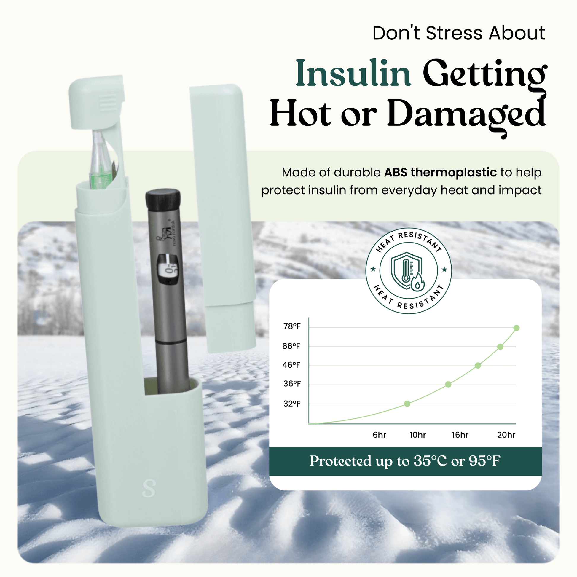 Dailyease Insulin Pen Case - Stylish Protection and Smart Organization for Your Diabetes Management