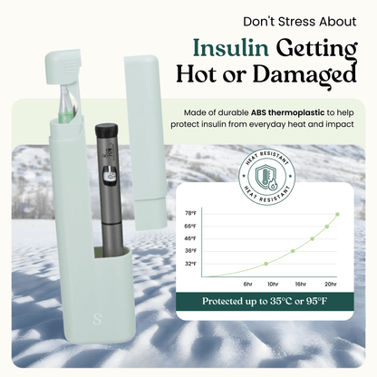 Dailyease Insulin Pen Case - Stylish Protection and Smart Organization for Your Diabetes Management