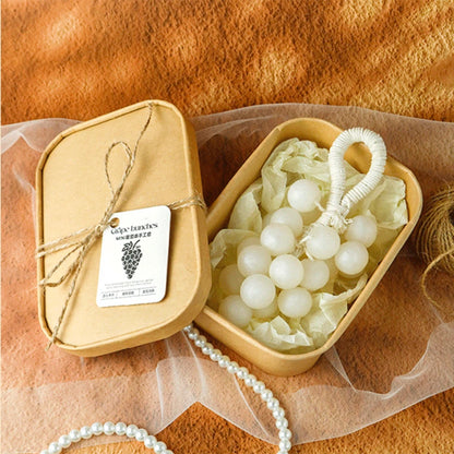 Indulge in Luxury with Our Handmade Pearl Grape Bunches Soap - Hydrating Gift Box for Bathing and Nourishing Your Skin