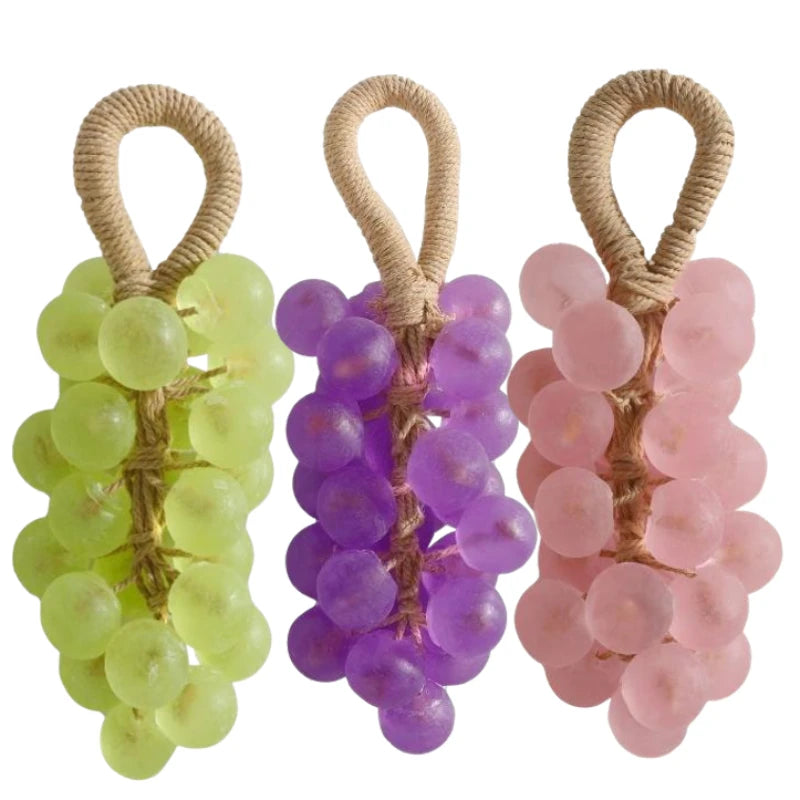 Indulge in Luxury with Our Handmade Pearl Grape Bunches Soap - Hydrating Gift Box for Bathing and Nourishing Your Skin