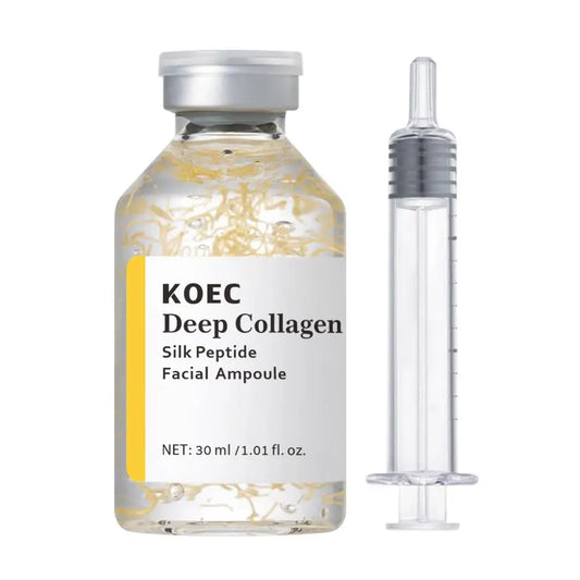 Revitalize Your Skin with Our Deep Collagen Silk Peptide Anti-Aging Serum - Perfect for All Skin Types!
