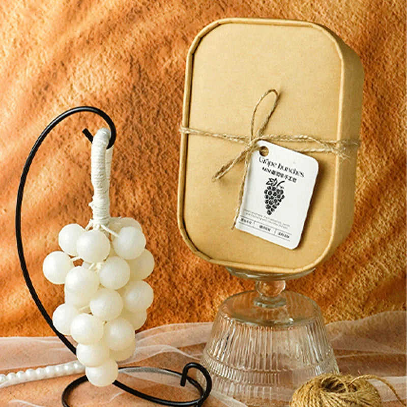 Indulge in Luxury with Our Handmade Pearl Grape Bunches Soap - Hydrating Gift Box for Bathing and Nourishing Your Skin