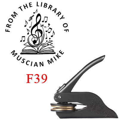 Embosser Stamp LOGO Customized Wedding Library Book Private Seals Customization Envelope Party Invitation Embossing Stamps DIY