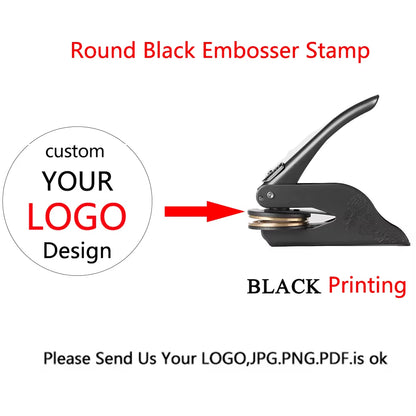 Embosser Stamp LOGO Customized Wedding Library Book Private Seals Customization Envelope Party Invitation Embossing Stamps DIY